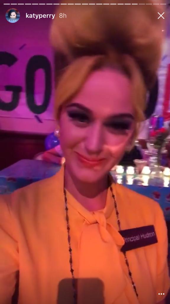 Katy Perry Celebrates Her 32nd Birthday with a Sock Hop Bash