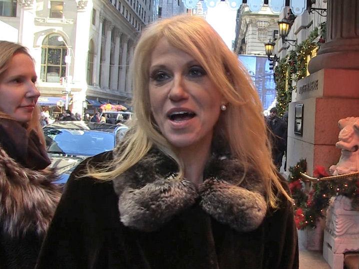 Kellyanne Conway's Moving Her Fam to D.C. If She Can Sell 'Em On It (Video)