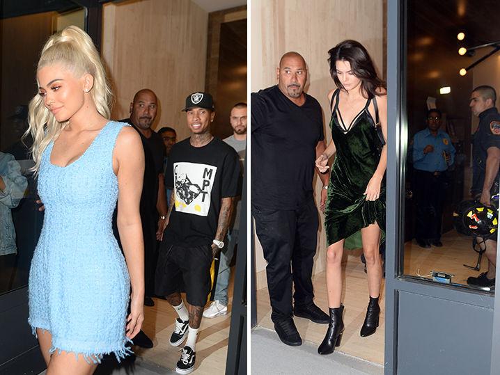 Kendall and Kylie Jenner -- When Going Down Goes Bad (Photos)