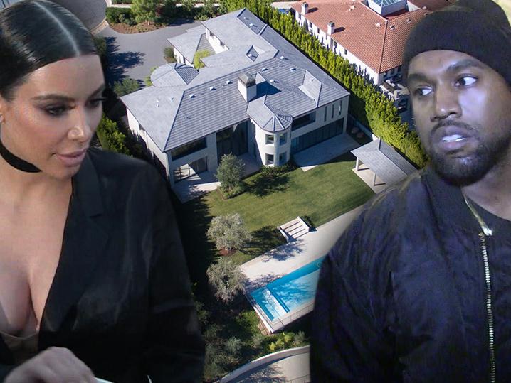 Kim and Kanye -- We're Fresh in Bel-Air ... Finally Out Of K