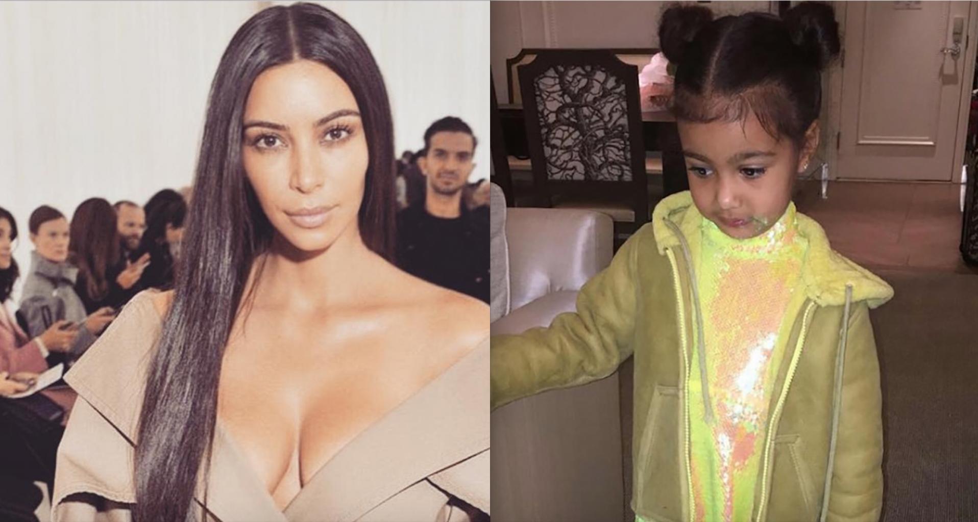 Kim Kardashian Reveals She And Kanye West Are Working On A Kids Clothing Line, Gets North To Model New Pieces