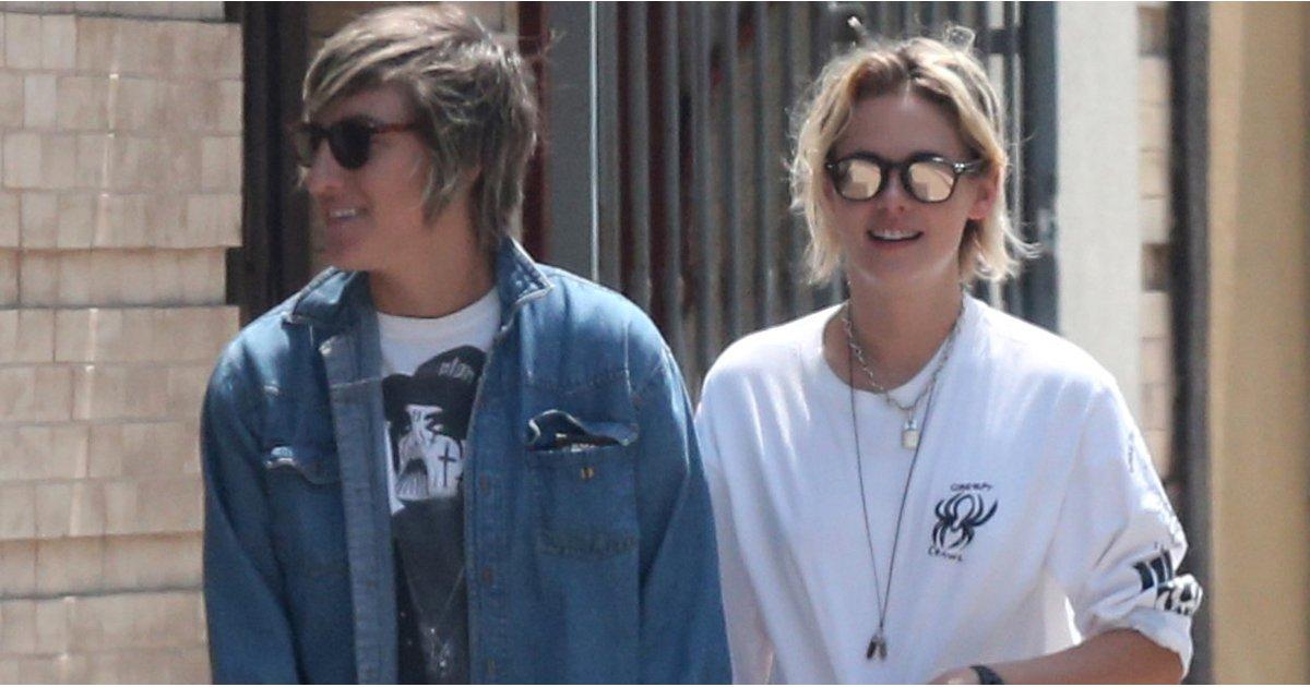 Kristen Stewart and Alicia Cargile Hold Hands While Running Errands in La