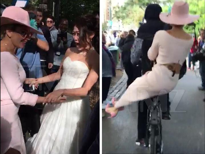 Lady Gaga -- Down for Good Romance ... Shocks Japanese Bride (Video)