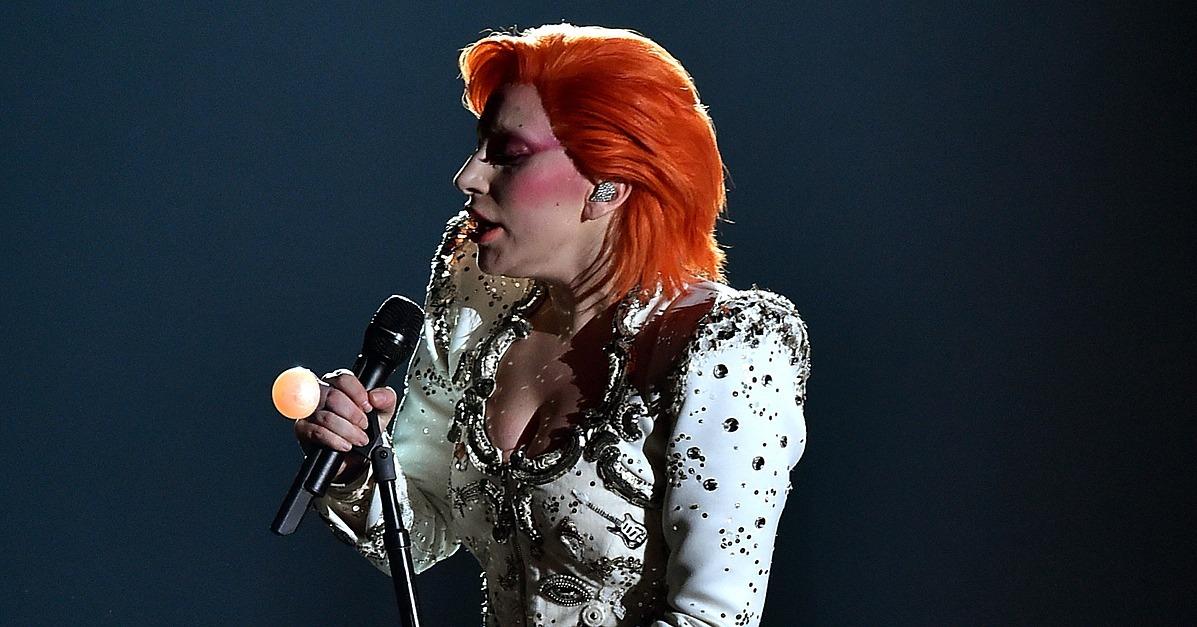 Lady Gaga Went Full-Tilt David Bowie at This Year's Grammy A