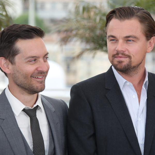 Leonardo DiCaprio and Tobey Maguire Have Guys' Night Out at Casamigos Halloween Party