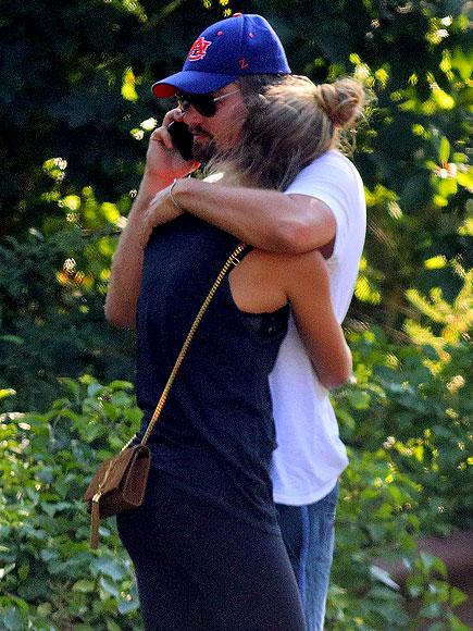 Leonardo DiCaprio Consoles Nina Agdal Moments After Hamptons Car Crash