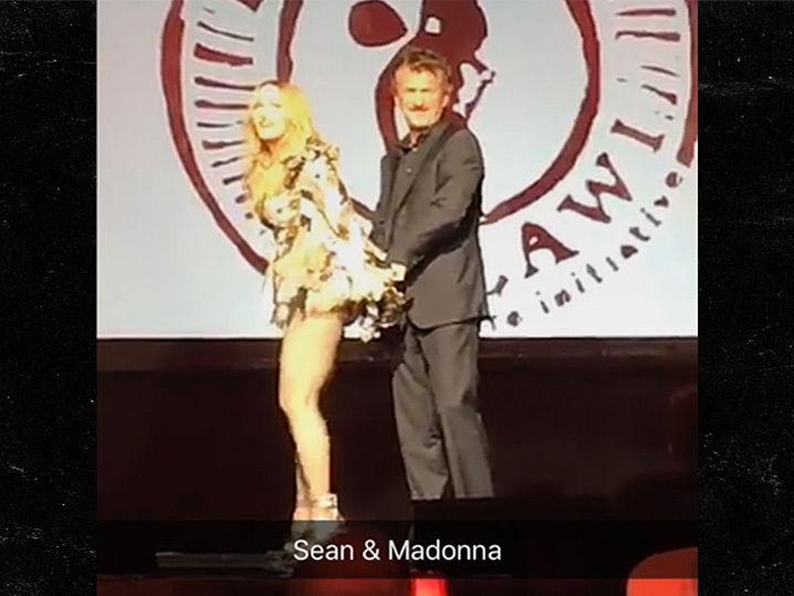 Madonna -- Sean Penn's Got Me in Handcuffs ... Just Like the Good Old Days (Video)