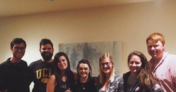 Maisie Williams Crashes a Game of Thrones Viewing Party in Los Angeles