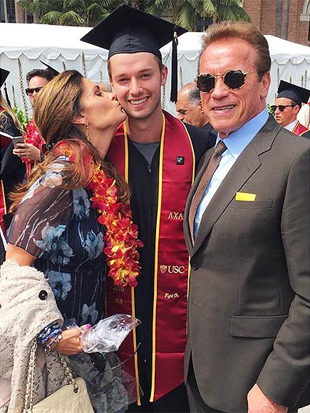 Maria Shriver and Arnold Schwarzenegger Come Together for Son Patrick's College Graduation