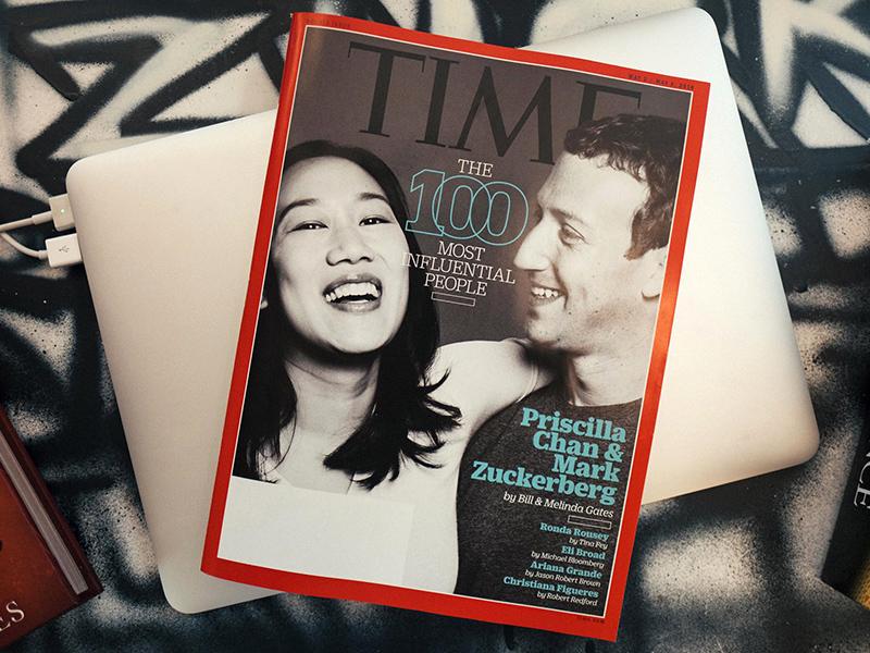 Mark Zuckerberg Gushes About 'Strong, Kind, Compassionate' Wife Priscilla Chan to Celebrate Time 100 Cover