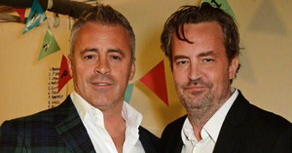 Matt LeBlanc & Matthew Perry Have a Friends Reunion in London