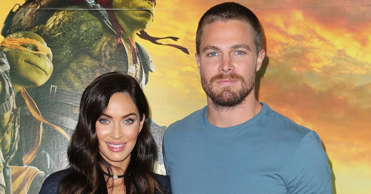 Megan Fox Covers Up Her Baby Bump For a Day Out With Stephen Amell