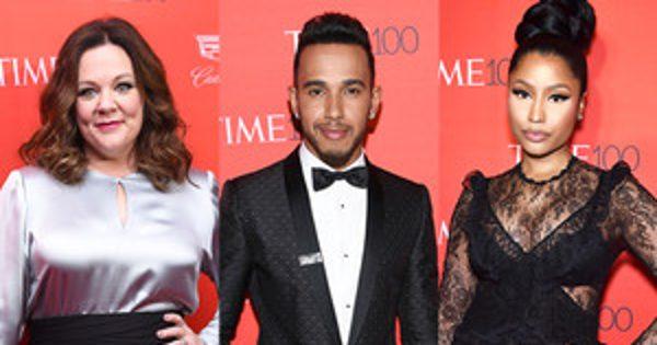 Melissa McCarthy, Lewis Hamilton, Nicki Minaj and More Stars Stun at Time 100 Gala