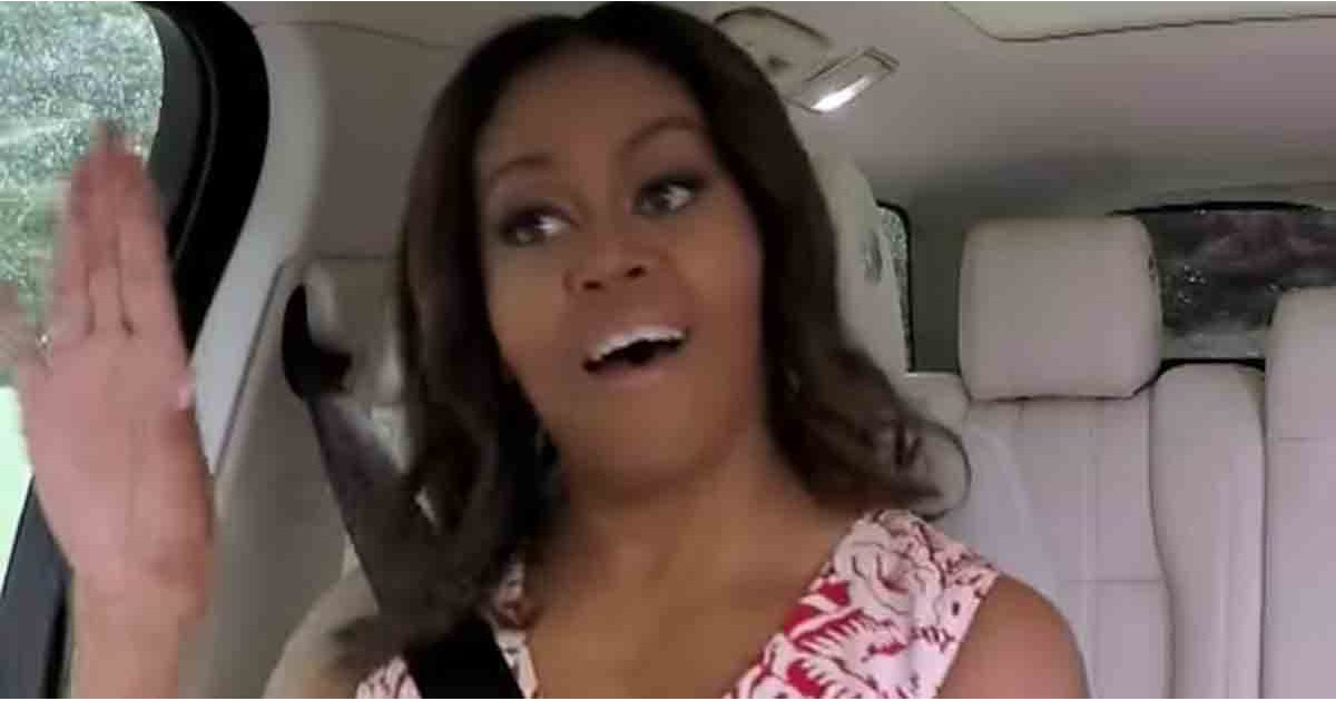 Michelle Obama Channels Her Inner Beyonc'  in James Corden's Latest Carpool Karaoke Session