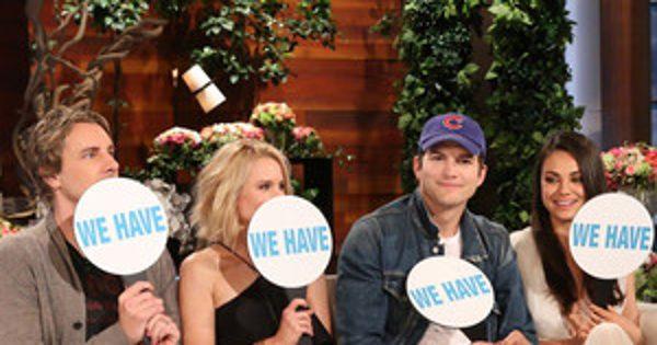 Mila Kunis, Ashton Kutcher, Kristen Bell and Dax Shepard Play 