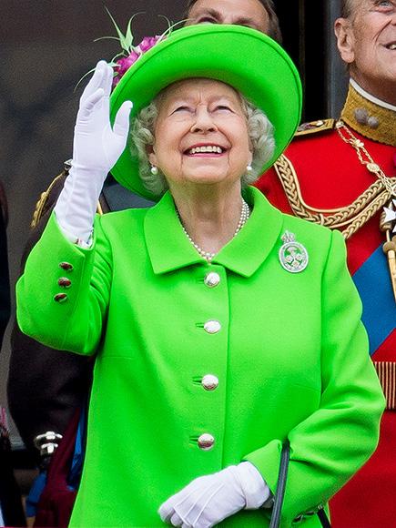 Neon at 90! Queen Elizabeth Makes Sure All Eyes Are on Her Bright Green Ensemble at Birthday Celebration