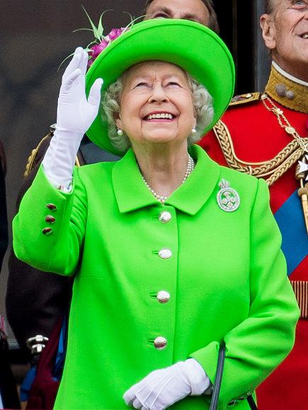 Neon at 90! Queen Elizabeth Makes Sure All Eyes Are on Her Bright Green Ensemble at Birthday Celebration