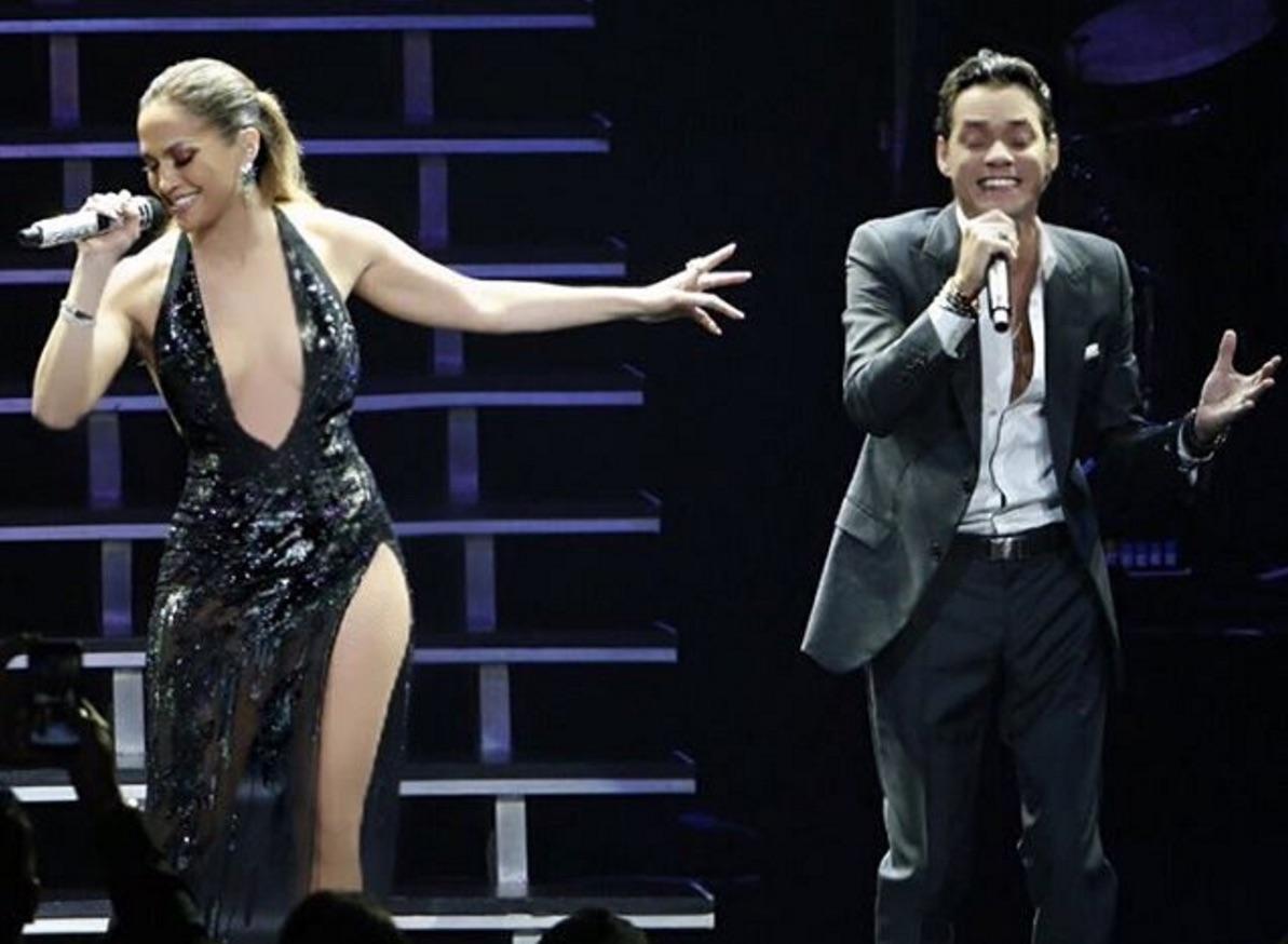 Newly Single Jennifer Lopez Joins Ex Marc Anthony Onstage In Surprise Appearance