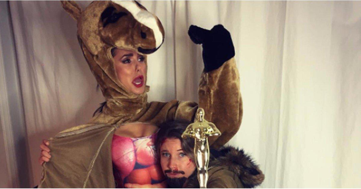 Nina Dobrev Transforms Into the Horse From The Revenant, and We Can't Handle It