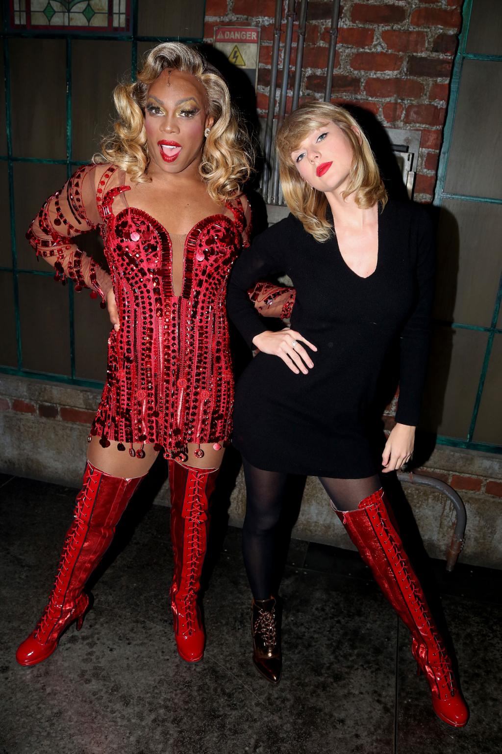 No Business Like Shoe Business: Taylor Swift Visits Pal Todrick Hall at Kinky Boots on Broadway
