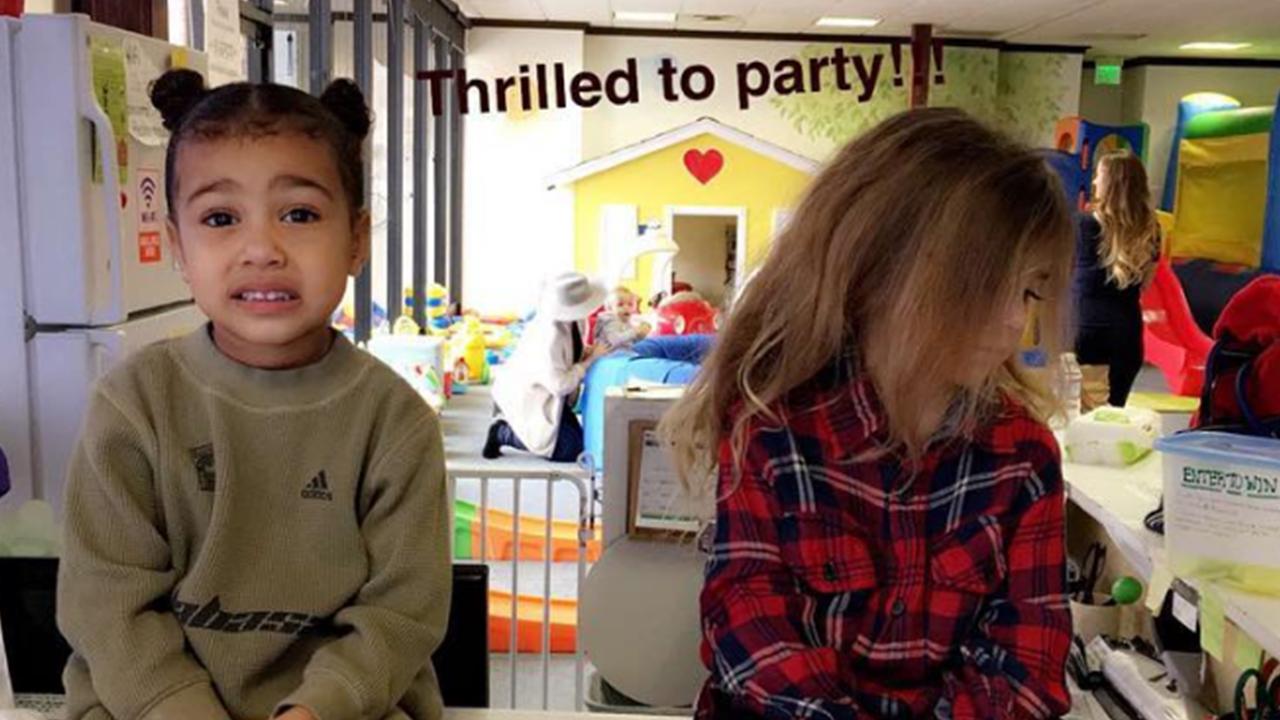 North West's Hilarious 'Thrilled to Party' Face With Penelope Disick Is an Instant Meme