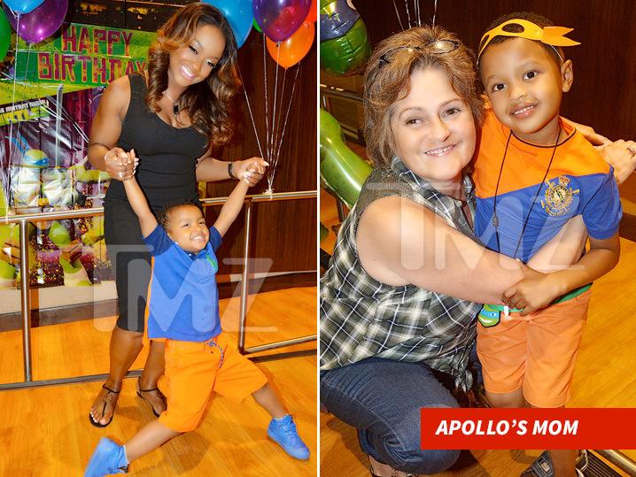 Phaedra Parks -- Son's 6th Bday Bash ... Family's All Here Except ... (Photos)