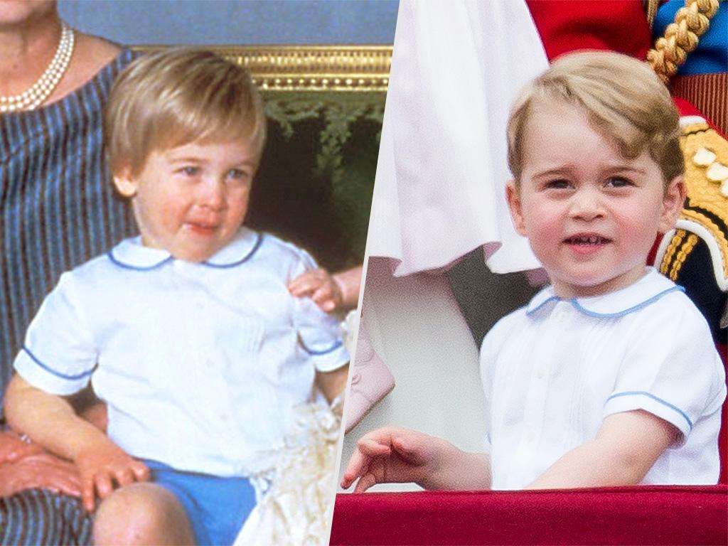 Prince George Wears His Dad William's Toddler Clothes - Again!