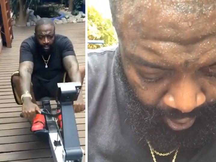 Rick Ross -- Down 60 Lbs But Still Gotta Have Them Wings (Vi