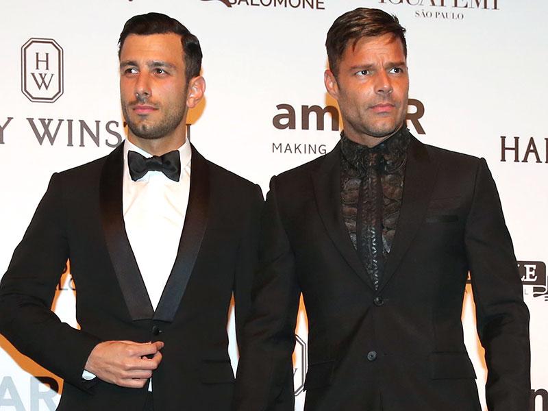 Ricky Martin and New Boyfriend Jwan Yosef Make Red Carpet De