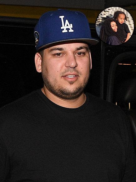 Rob Kardashian Is Already a 'Doting Future Stepfather' to Blac Chyna's Son King