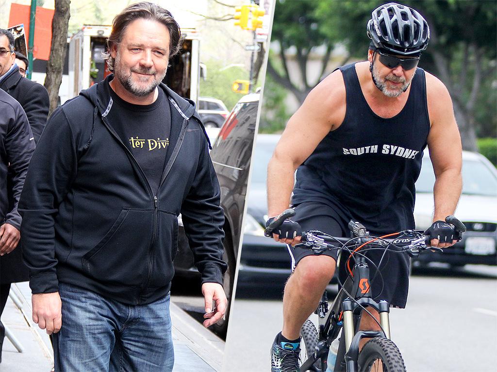 Russell Crowe Dishes on Losing 52 Lbs. After Beefing up for 