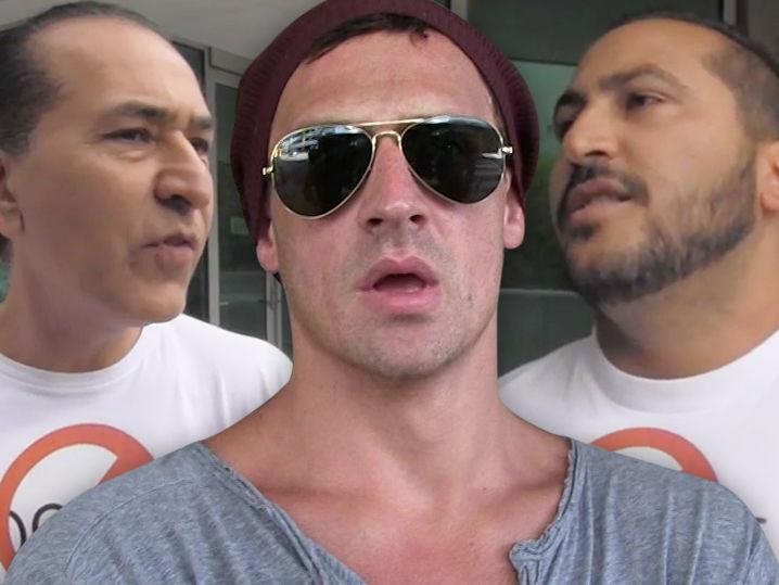 Ryan Lochte Protesters -- Relative Arrested for Olympic Ticket Scam (Photo)