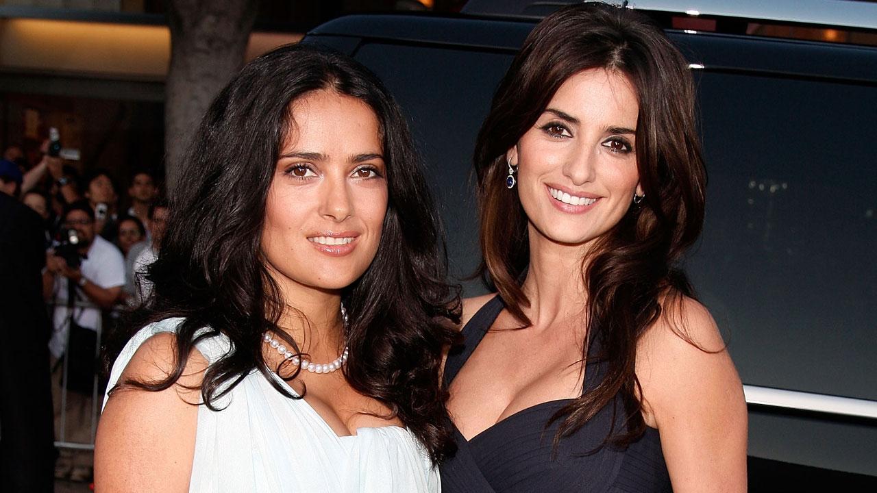 Salma Hayek and Penelope Cruz Snap Selfies Together, Inspire All the Friendship Goals