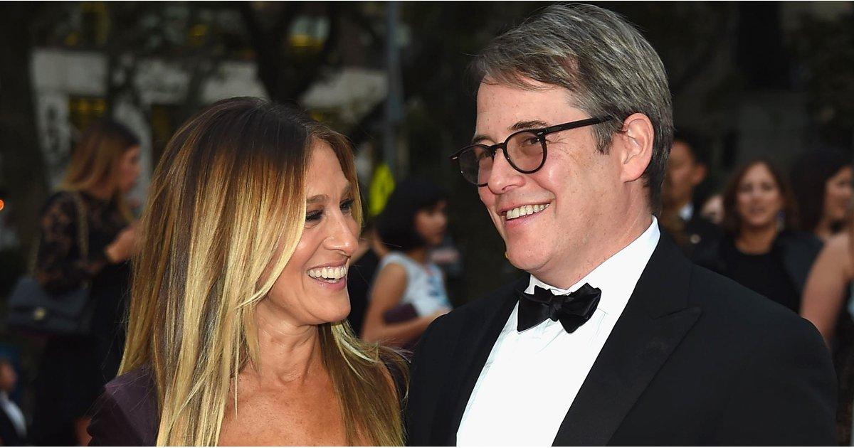 Sarah Jessica Parker Ignores the Flashing Cameras and Focuses on Matthew Broderick