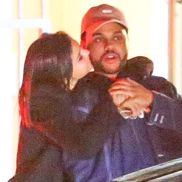 Selena Gomez and The Weeknd Caught Kissing on Romantic Date Night