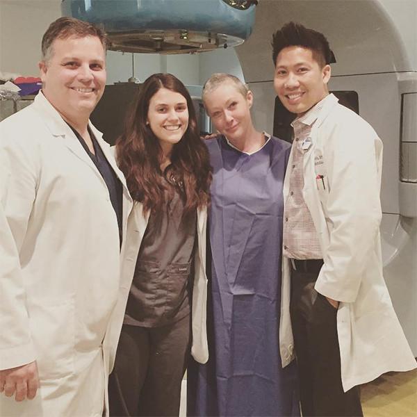 Shannen Doherty Completes Radiation Therapy and Pays Tribute to Another Cancer Doctor and 