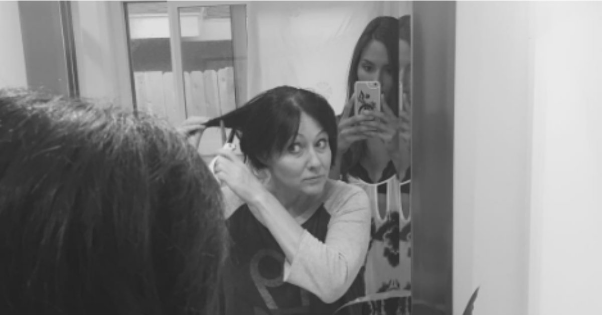 Shannen Doherty Shaves Her Head Amid Battle With Breast Cancer