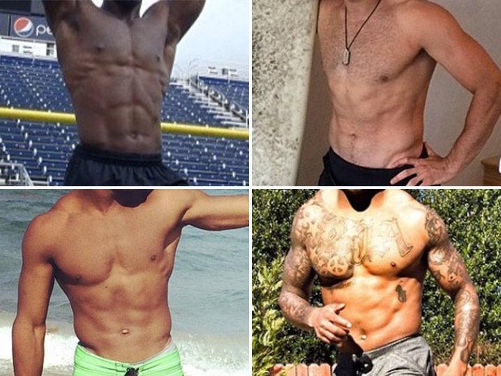 Shredded Super Bowl Bods -- Guess Who!