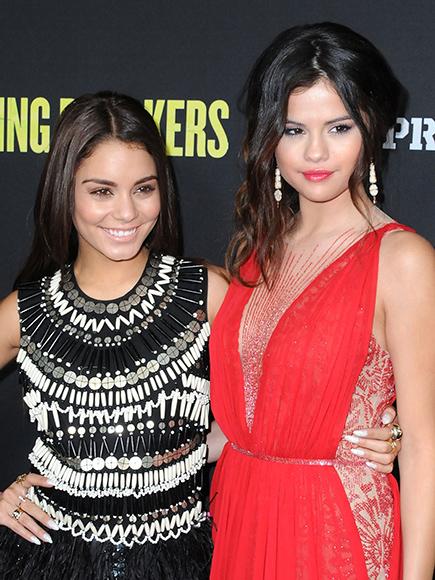 Spring Breakers Selena Gomez and Vanessa Hudgens Party In Pe