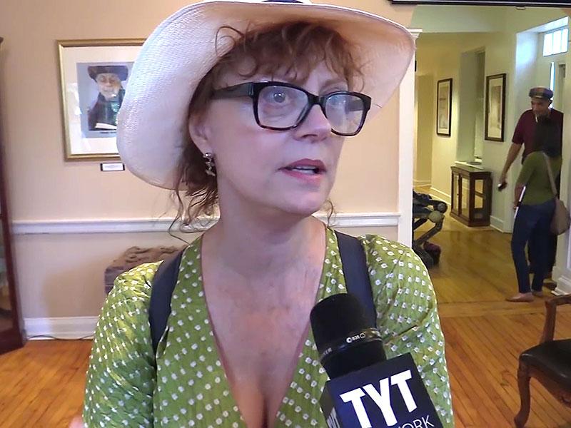 Susan Sarandon Slams Campaign Against Bernie Sanders While Attending the DNC