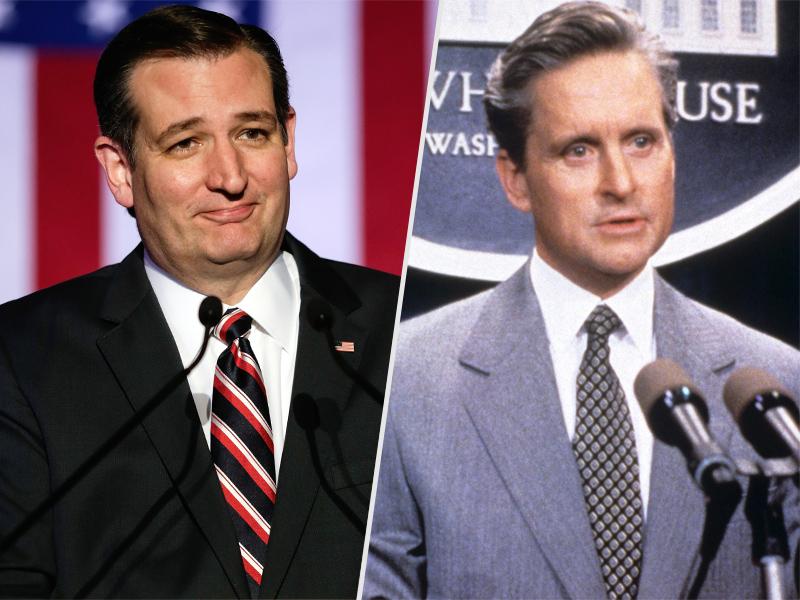 Ted Cruz Channels Michael Douglas in The American President 