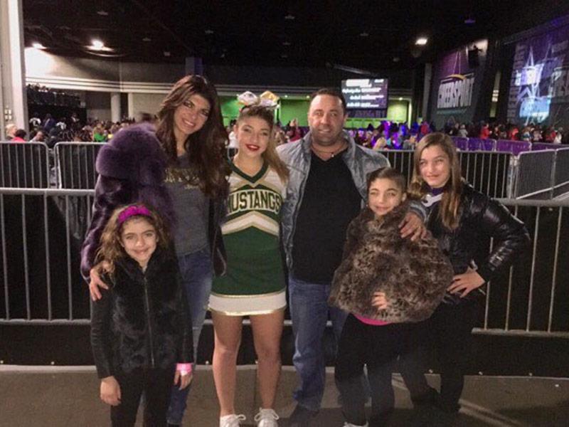 Teresa Giudice Attends Daughter Gia's Cheer Competition in A