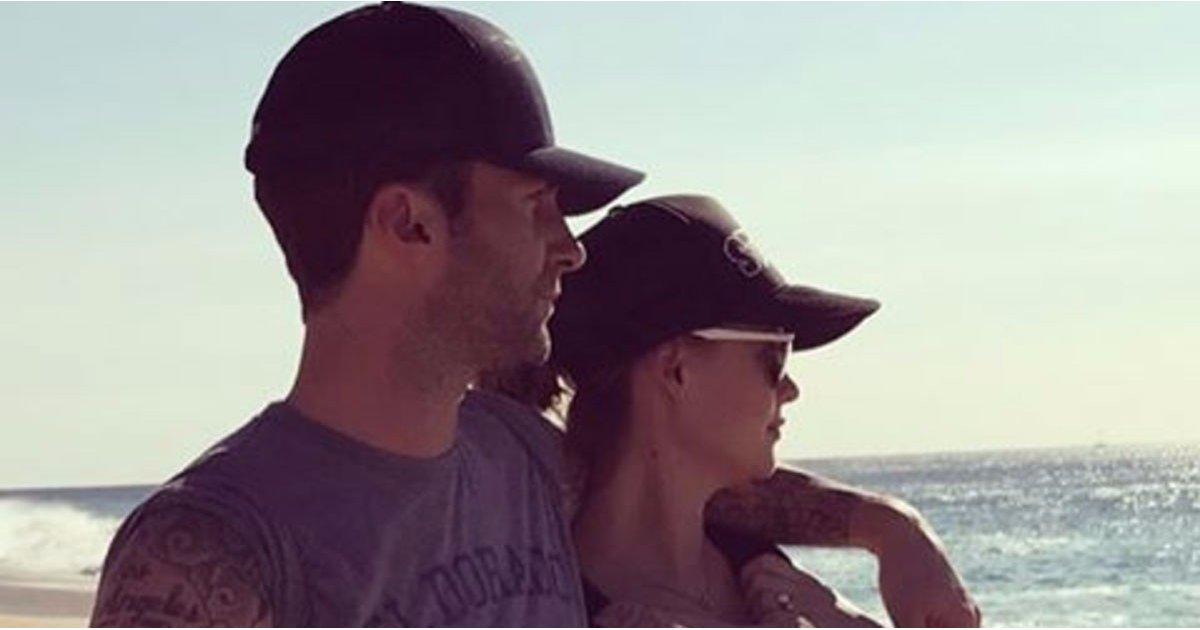 The Caption on Adam Levine's Sweet Family Photo Will Melt Your Cold, Black Heart