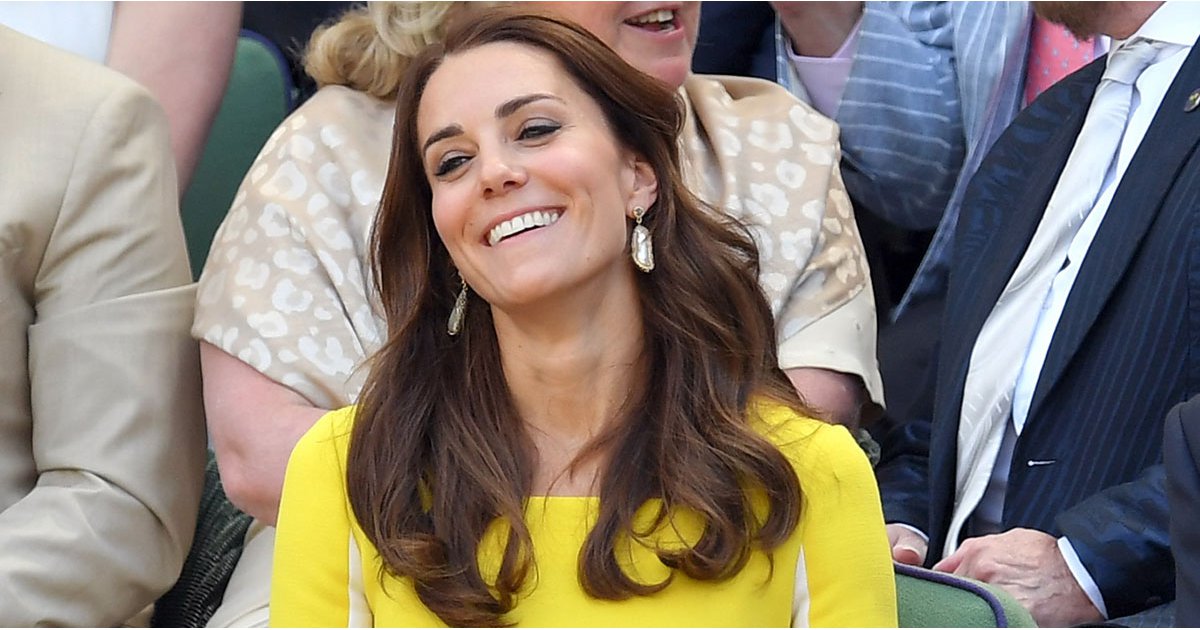 These Smiley Photos of Kate Middleton at Wimbledon Could Easily Double as Toothpaste Ads
