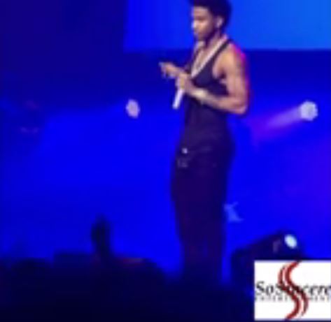 Trey Songz Arrested for Going Nuts on Stage in Detroit (Video)