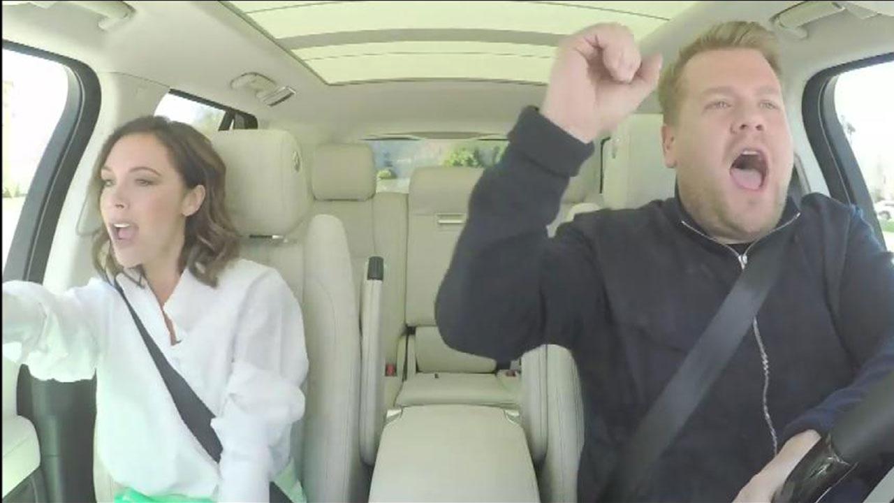 Victoria Beckham and James Corden Go For a 'Carpool Karaoke' Ride -- But Thereâ€™s a Twist!