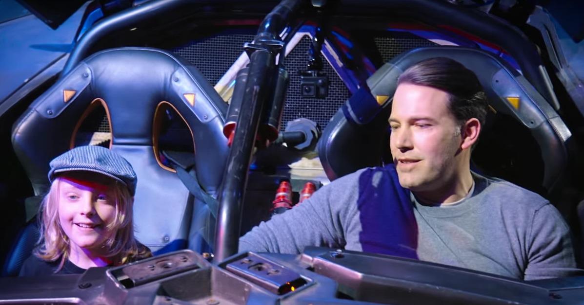 Watch Ben Affleck Hilariously Surprise Fans in the Batmobile