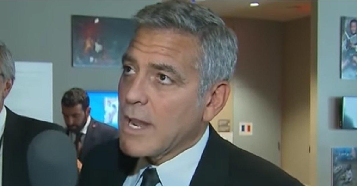 Watch George Clooney's Shocked Reaction Upon Learning About Brad Pitt and Angelina Jolie's Split