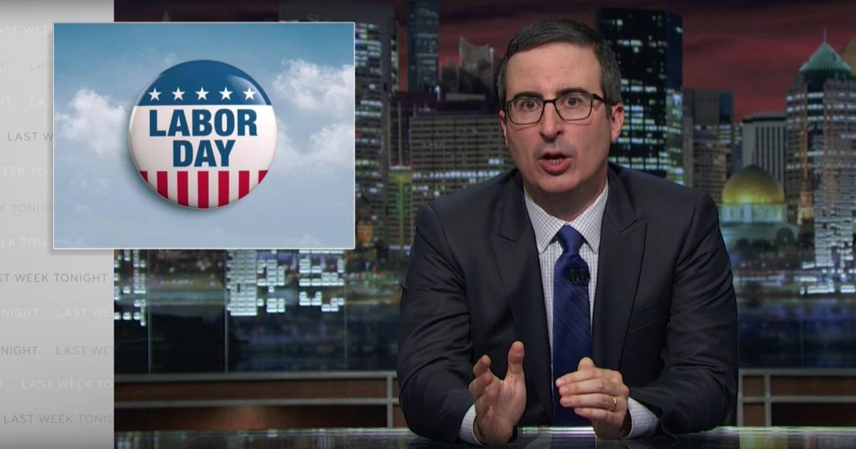 Watch John Oliver Expand 