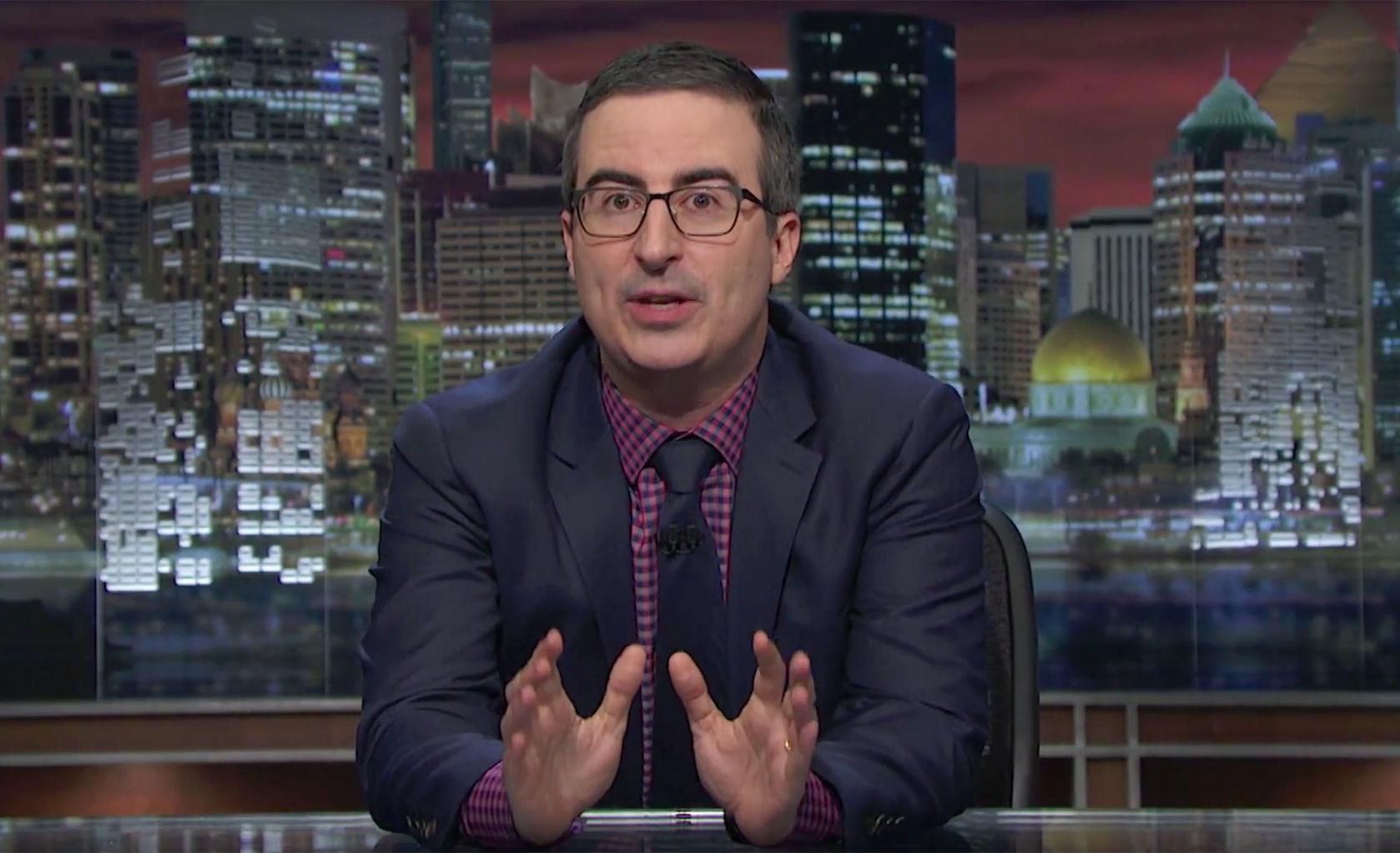 Watch: John Oliver Tears Into Donald Trump       's Election and Dissects Why 2016 has Been the        Worst        